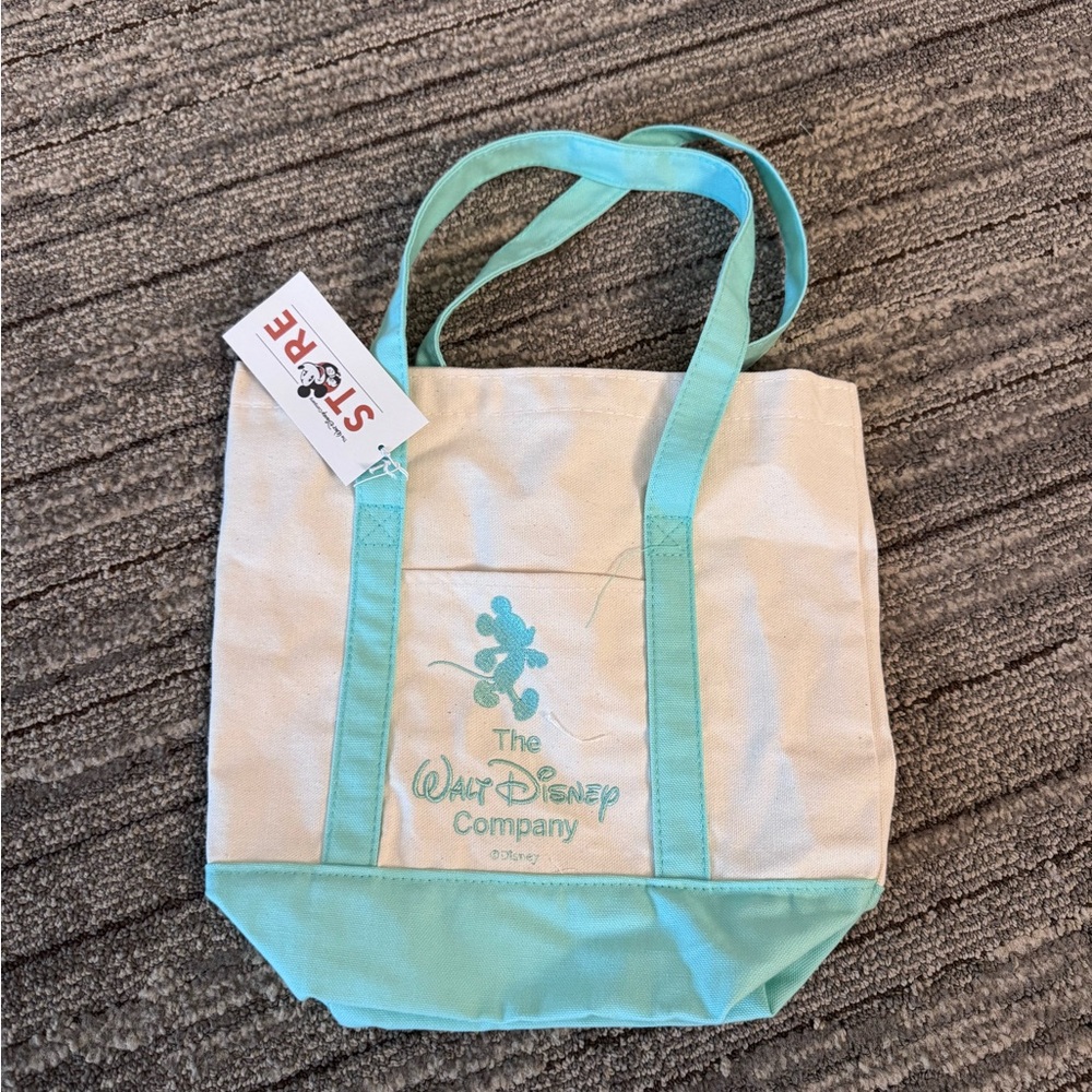 Walt Disney Company Store Mini Canvas Tote